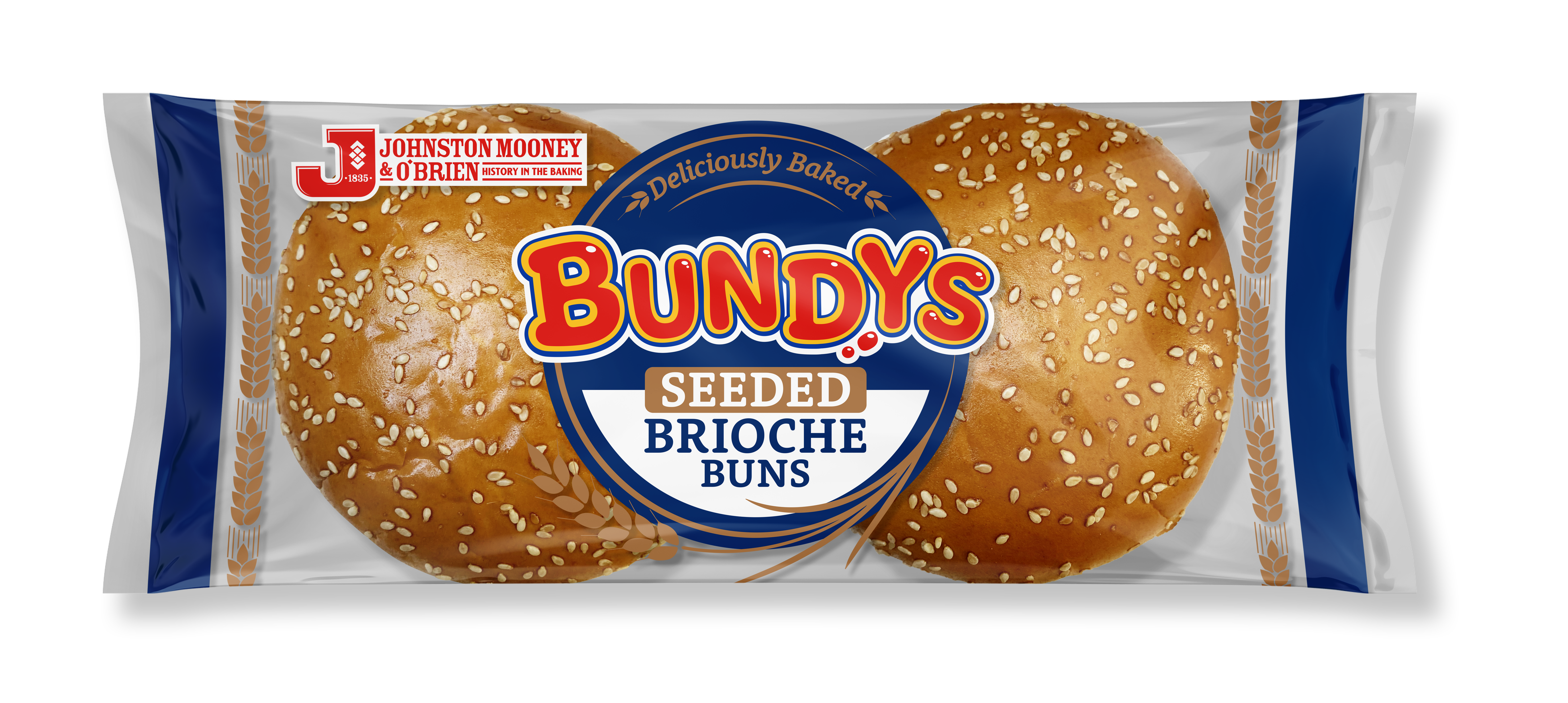 Bundys Seeded Brioche Buns
