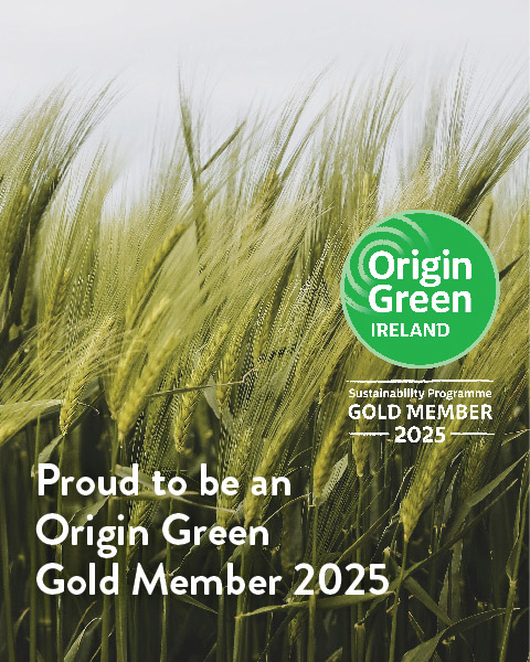 Proud to be an Origin Green Gold Member 2025