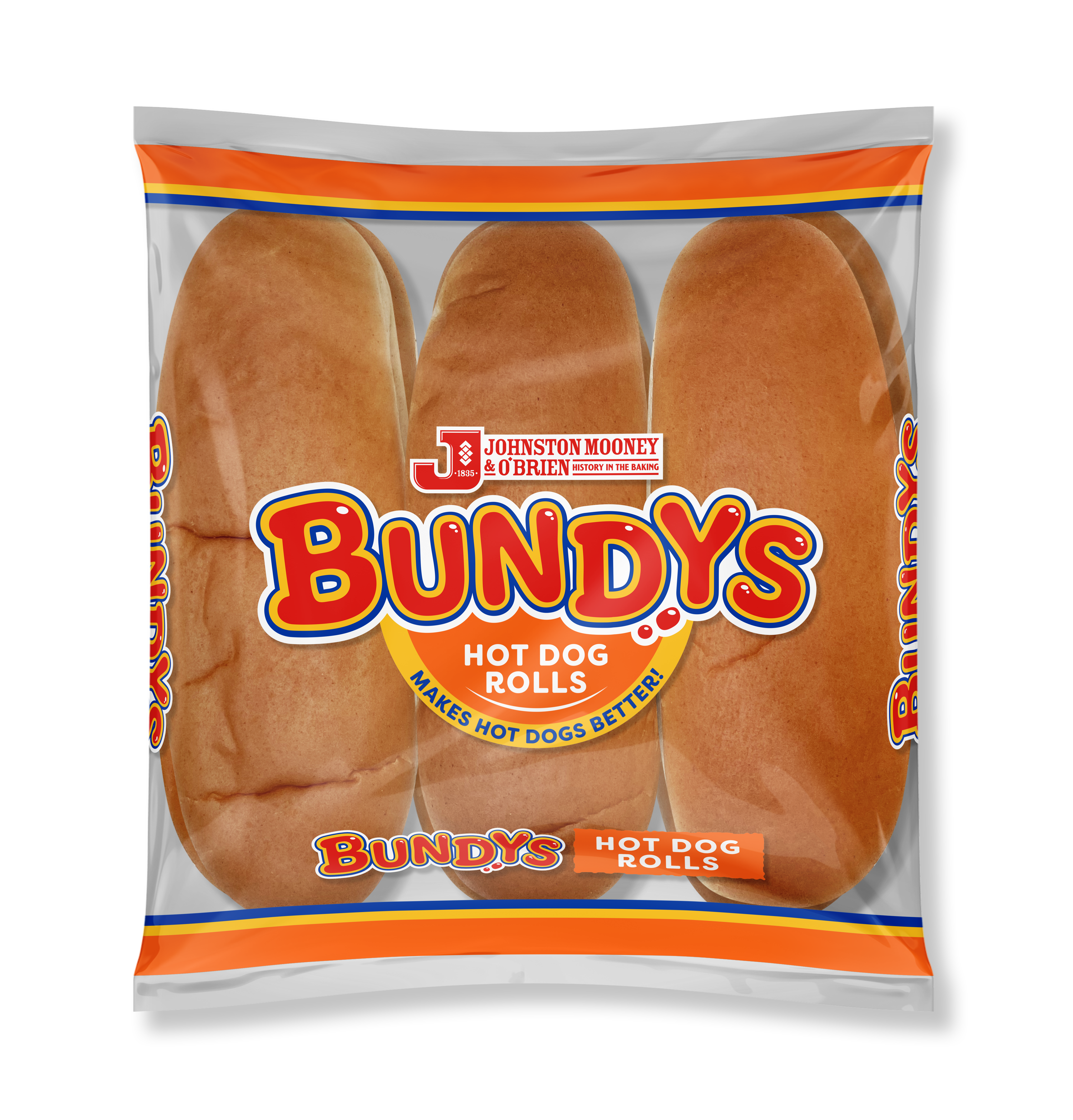 Bundys Hot Dog Rolls